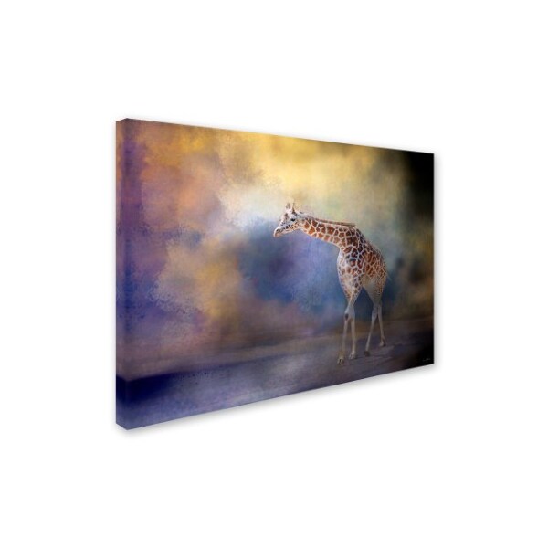 Jai Johnson 'Let The Sun Shine In Giraffe' Canvas Art,18x24